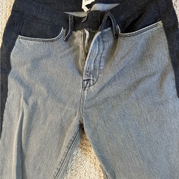 FRAME “Le High Straight” Two-toned Size 28 - Picture 5 of 6